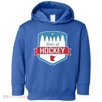 State Of Hockey Minnesota Toddler Hoodie thumb 0