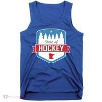 State Of Hockey Minnesota Tank Top thumb 0