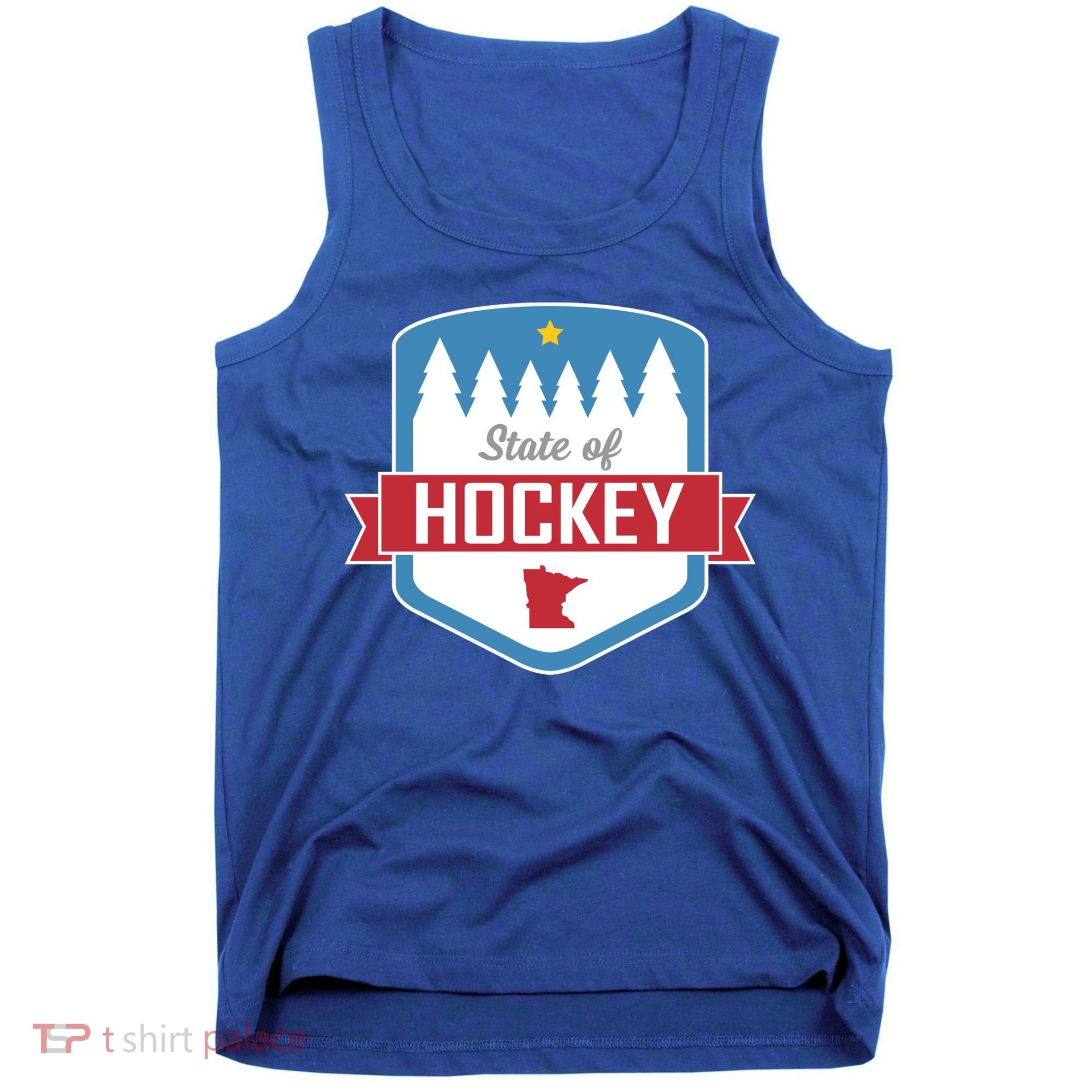 State Of Hockey Minnesota Tank Top
