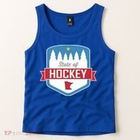 State Of Hockey Minnesota Tank Top thumb 2