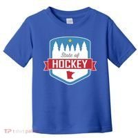 State Of Hockey Minnesota Toddler T-Shirt thumb 0
