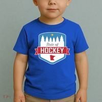 State Of Hockey Minnesota Toddler T-Shirt thumb 2