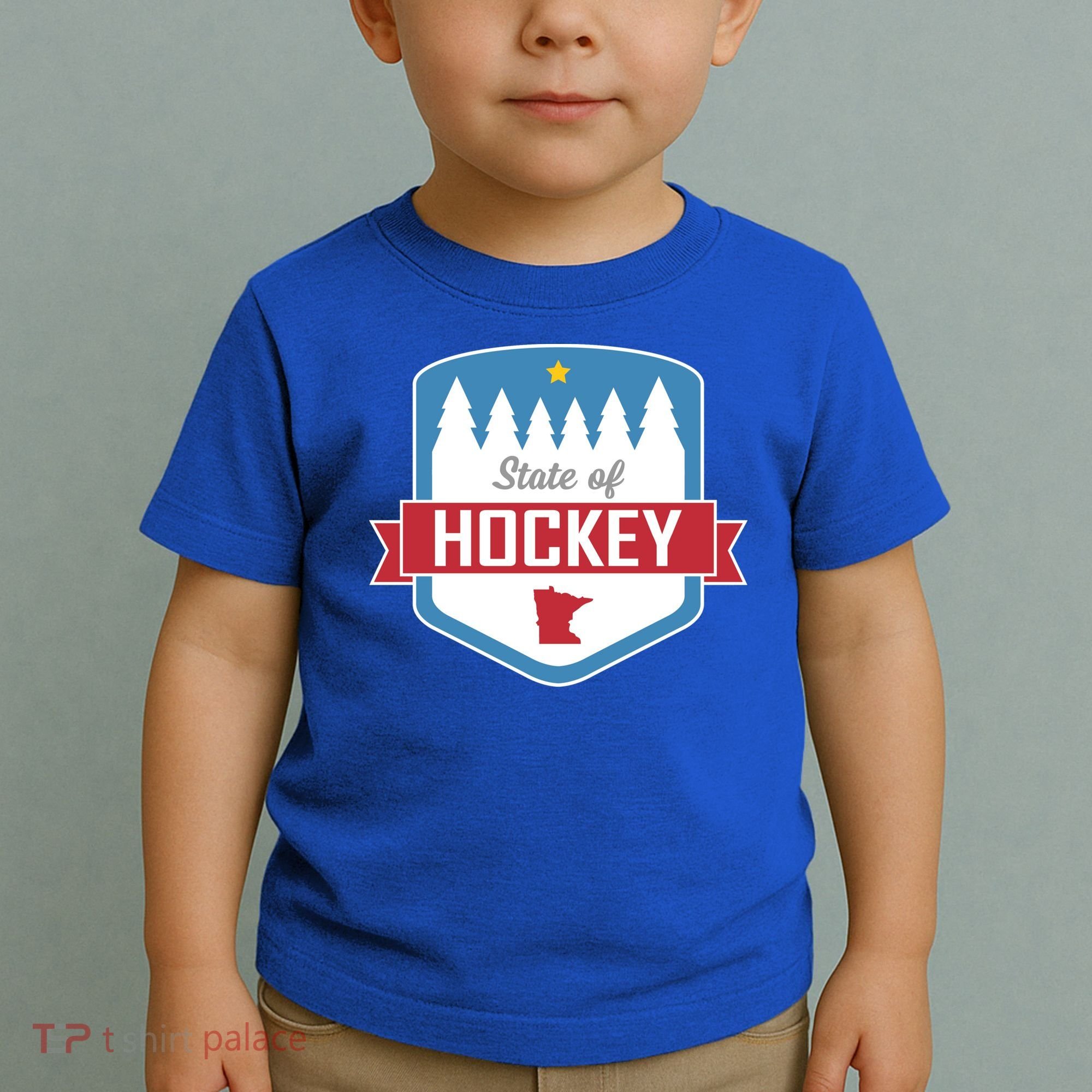State Of Hockey Minnesota Toddler T-Shirt