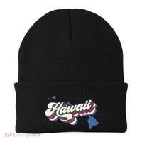 State Of Hawaii Retro Logo Beanie thumb 0