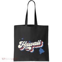 State Of Hawaii Retro Logo Tote Bag thumb 0