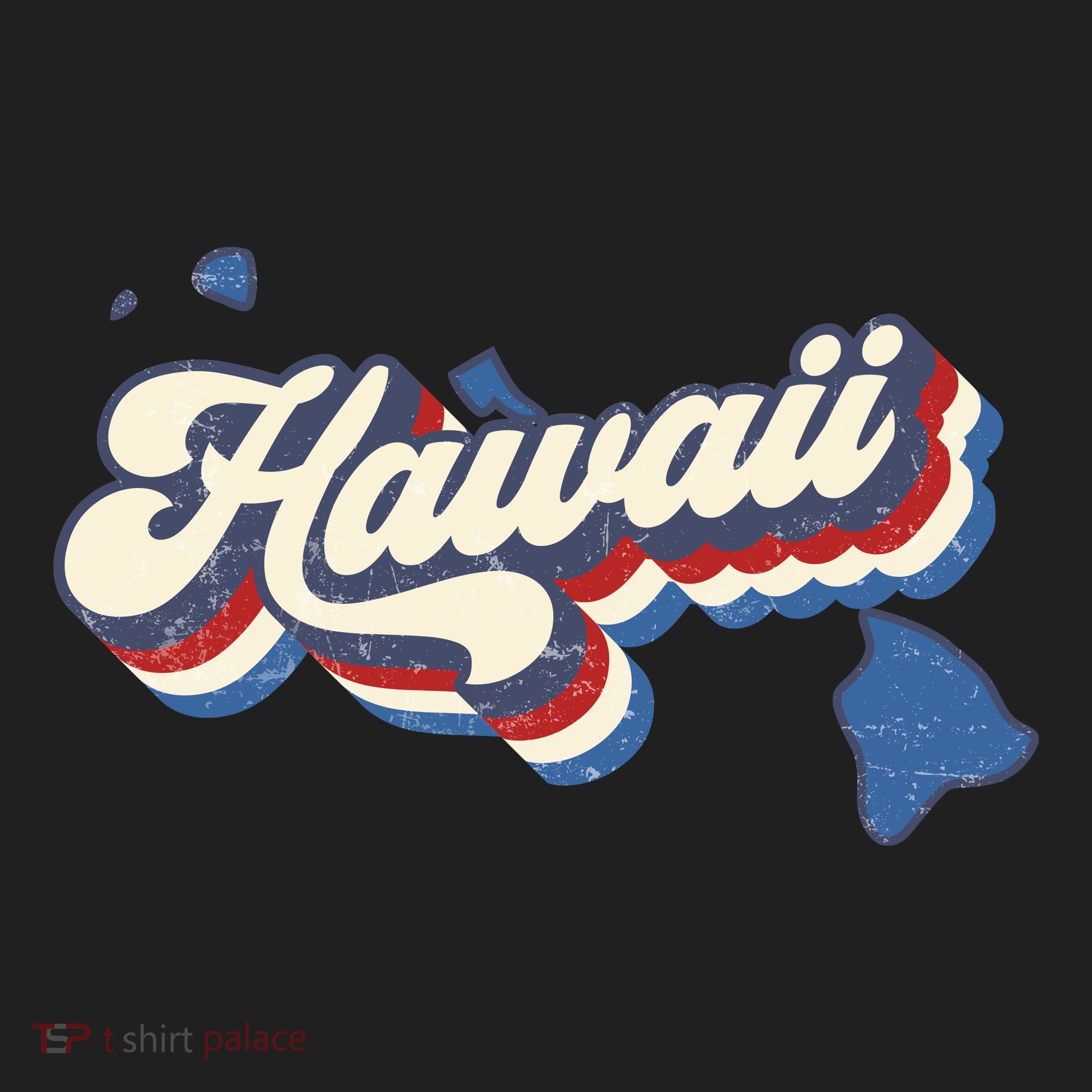 State Of Hawaii Retro Logo Tumbler