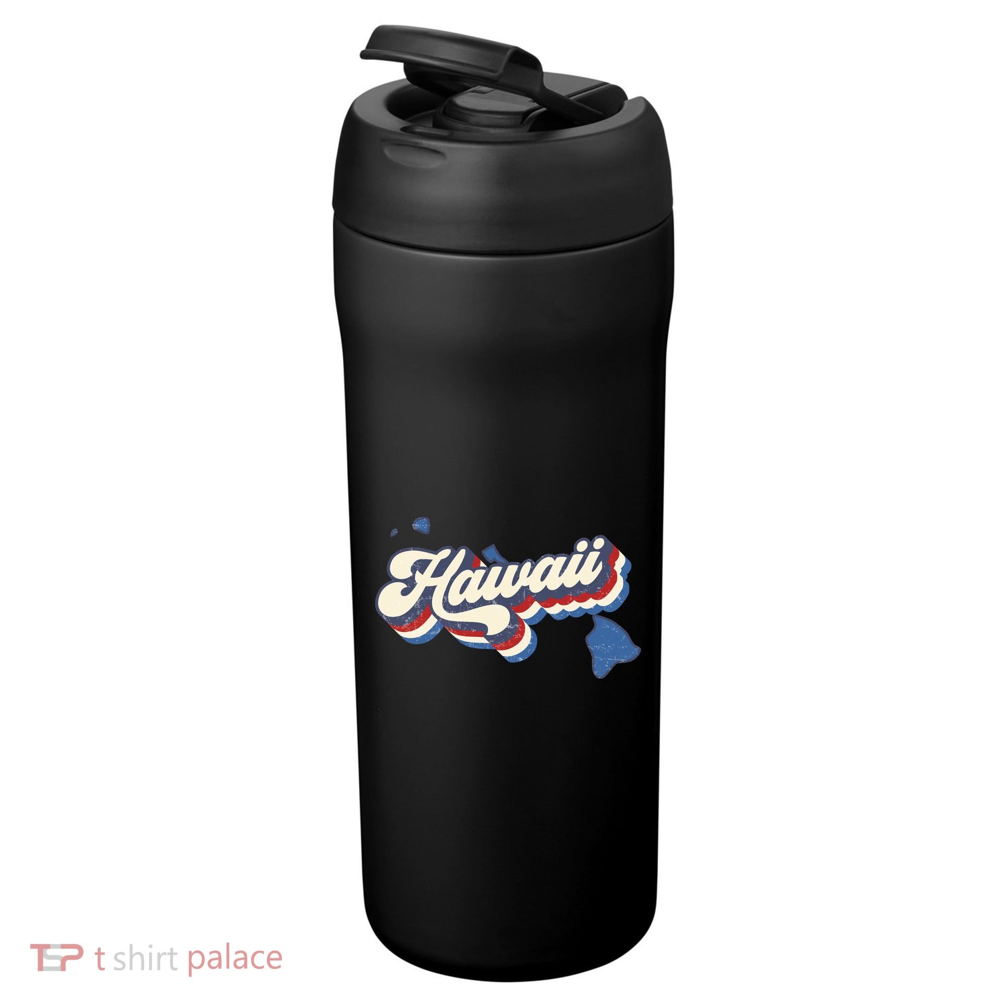 State Of Hawaii Retro Logo 24oz Duet Stainless Steel Tumbler
