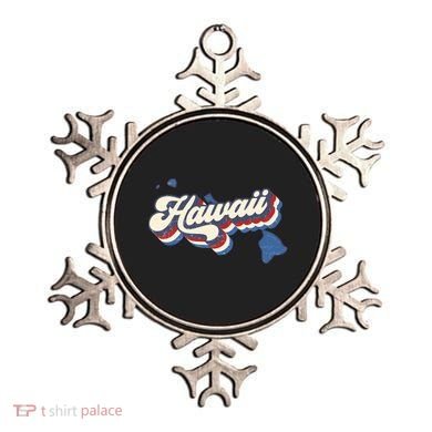State Of Hawaii Retro Logo Ornament