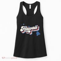 State Of Hawaii Retro Logo Women's Tank Top thumb 0