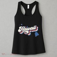 State Of Hawaii Retro Logo Women's Tank Top thumb 3