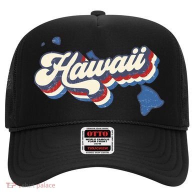 State Of Hawaii Retro Logo Hat