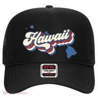 State Of Hawaii Retro Logo Hat thumb 0