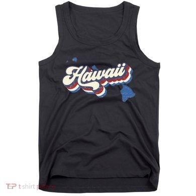 State Of Hawaii Retro Logo Tank Top