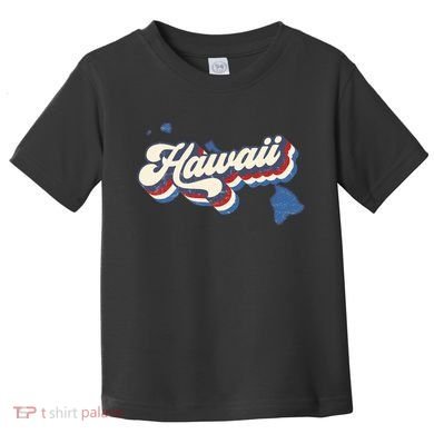 State Of Hawaii Retro Logo Toddler T-Shirt