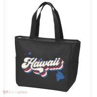 State Of Hawaii Retro Logo Tote Bag thumb 3