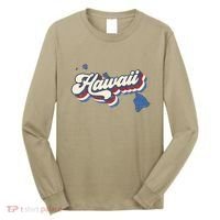State Of Hawaii Retro Logo Long Sleeve Shirt thumb 0
