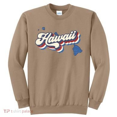 State Of Hawaii Retro Logo Sweatshirt