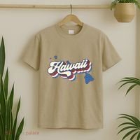 State Of Hawaii Retro Logo T-Shirt thumb 2