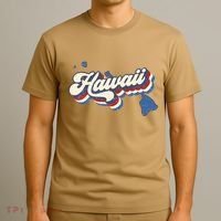 State Of Hawaii Retro Logo T-Shirt thumb 3