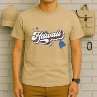 State Of Hawaii Retro Logo T-Shirt thumb 6