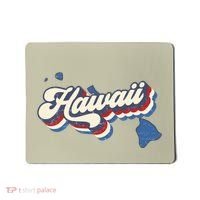 State Of Hawaii Retro Logo Mousepad thumb 0