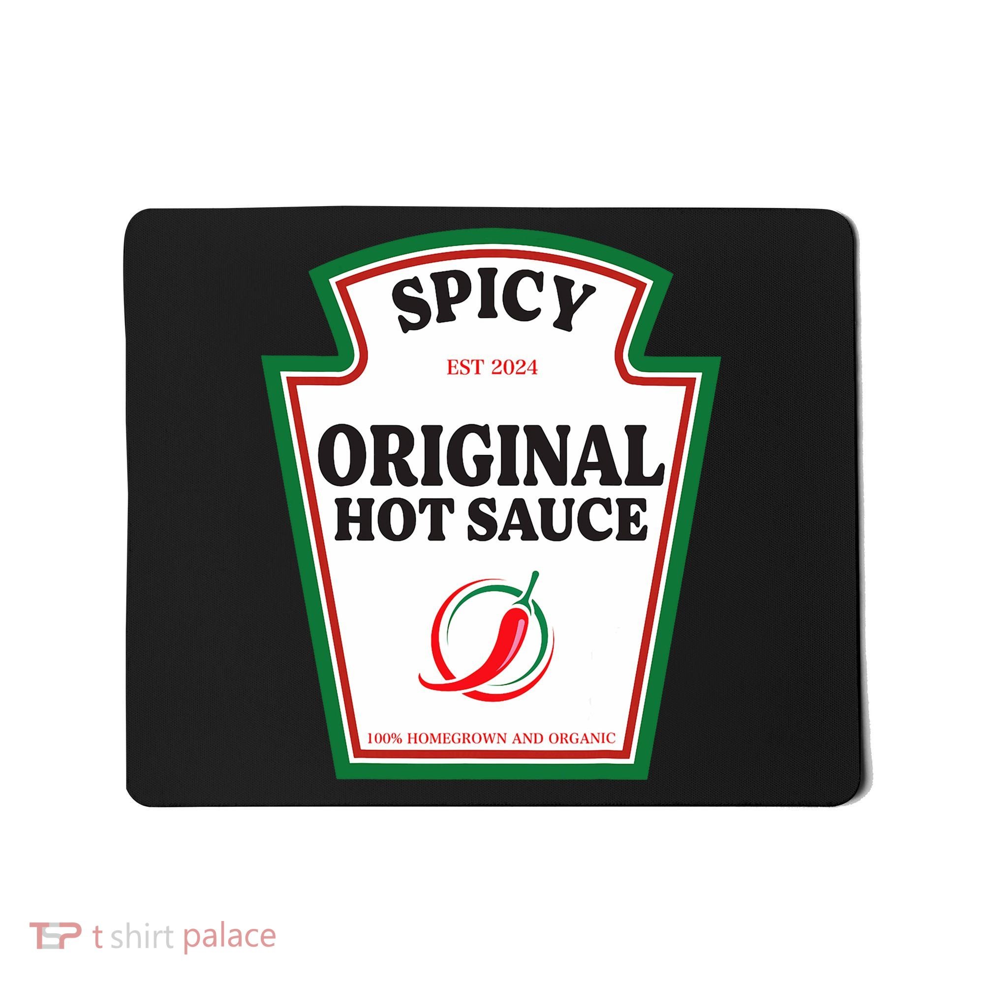 Spicy Original Hot Sauce Condiment Costume Party Matching Mousepad