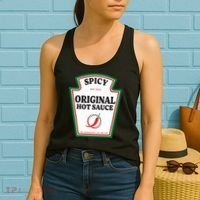 Spicy Original Hot Sauce Condiment Costume Party Matching Women's Tank Top thumb 2