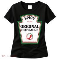Spicy Original Hot Sauce Condiment Costume Party Matching Women's T-Shirt thumb 0