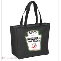 Spicy Original Hot Sauce Condiment Costume Party Matching Tote Bag thumb 2