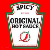 Spicy Original Hot Sauce Condiment Costume Party Matching Santa Hat thumb 1