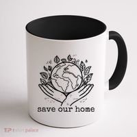 Save Our Home Earth Day Coffee Mug thumb 1