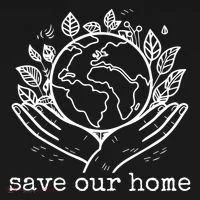 Save Our Home Earth Day Women's Hoodie thumb 2