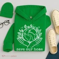 Save Our Home Earth Day Hoodie thumb 4