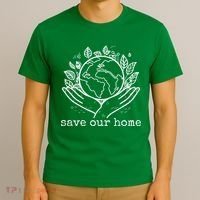 Save Our Home Earth Day T-Shirt thumb 3