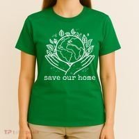 Save Our Home Earth Day T-Shirt thumb 4