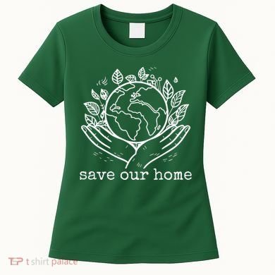 Save Our Home Earth Day Women's T-Shirt