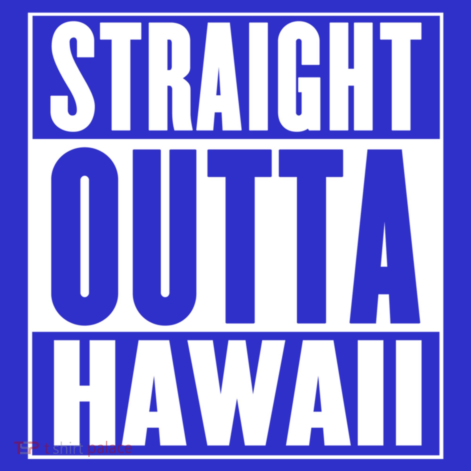 Straight Outta Hawaii Gift Cute Gift Toddler Hoodie