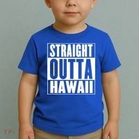 Straight Outta Hawaii Gift Cute Gift Toddler T-Shirt thumb 2