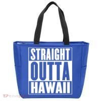 Straight Outta Hawaii Gift Cute Gift Tote Bag thumb 0