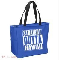 Straight Outta Hawaii Gift Cute Gift Tote Bag thumb 2