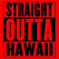 Straight Outta Hawaii Gift Cute Gift Santa Hat thumb 1