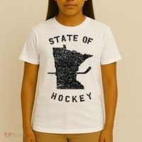 State Of Hockey Minnesota T-Shirt thumb 4