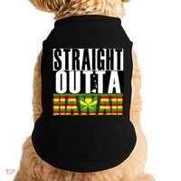 Straight Outta Hawaii Flag By Hawaii Nei All Day Gift Doggie Tank thumb 0