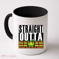 Straight Outta Hawaii Flag By Hawaii Nei All Day Gift Coffee Mug thumb 0