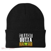 Straight Outta Hawaii Flag By Hawaii Nei All Day Gift Beanie thumb 0