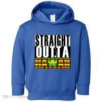 Straight Outta Hawaii Flag By Hawaii Nei All Day Gift Toddler Hoodie thumb 0