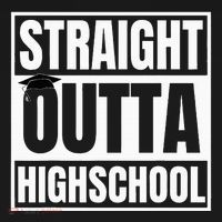 Straight Outta Highschool Graduation First Day Of School Polo thumb 3
