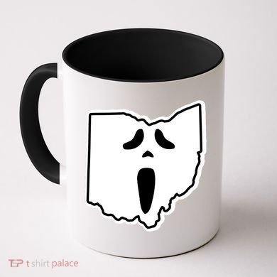 Scream Ohio Halloween Coffee Mug