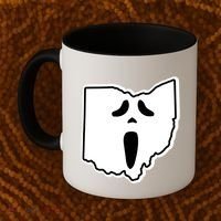 Scream Ohio Halloween Coffee Mug thumb 2