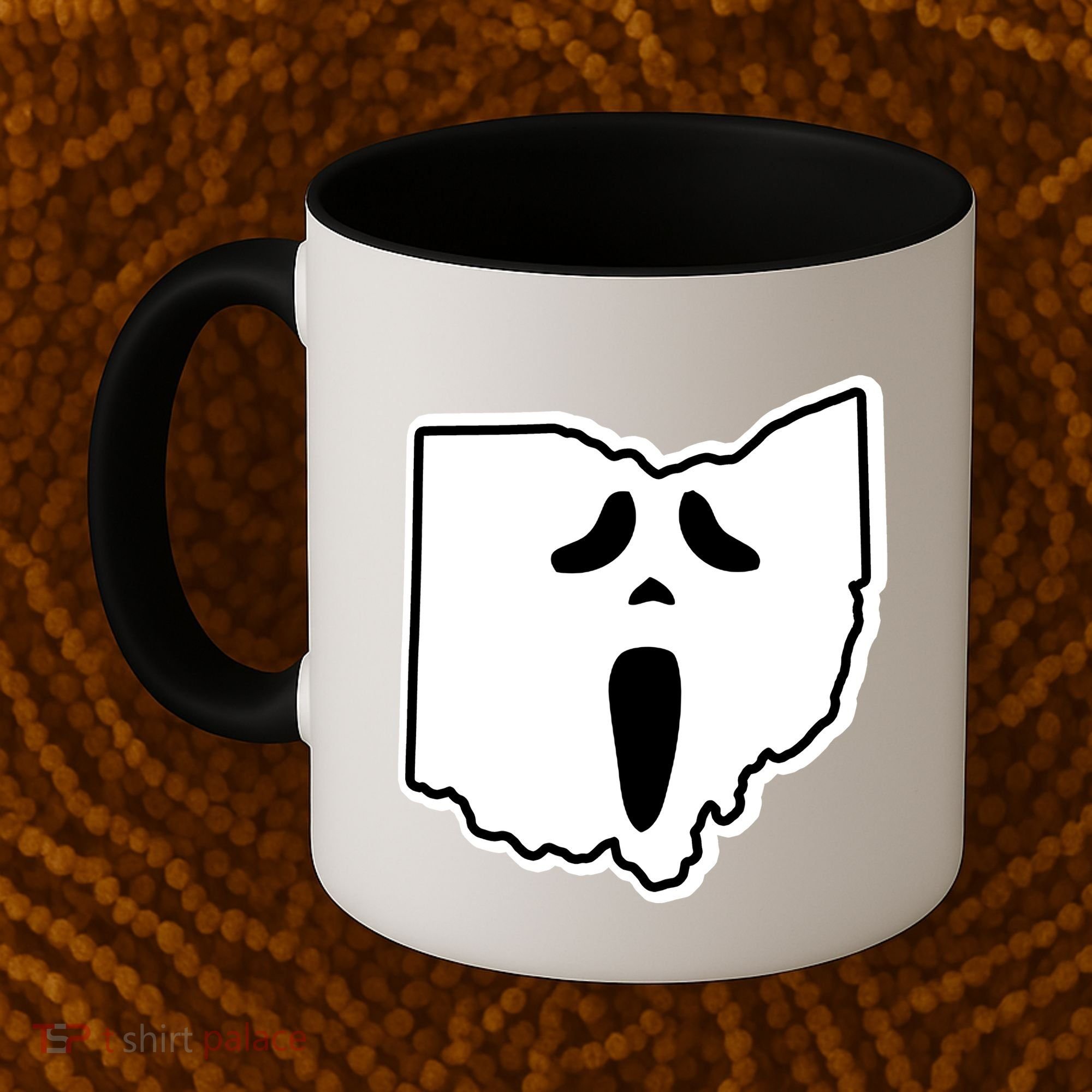 Scream Ohio Halloween Coffee Mug